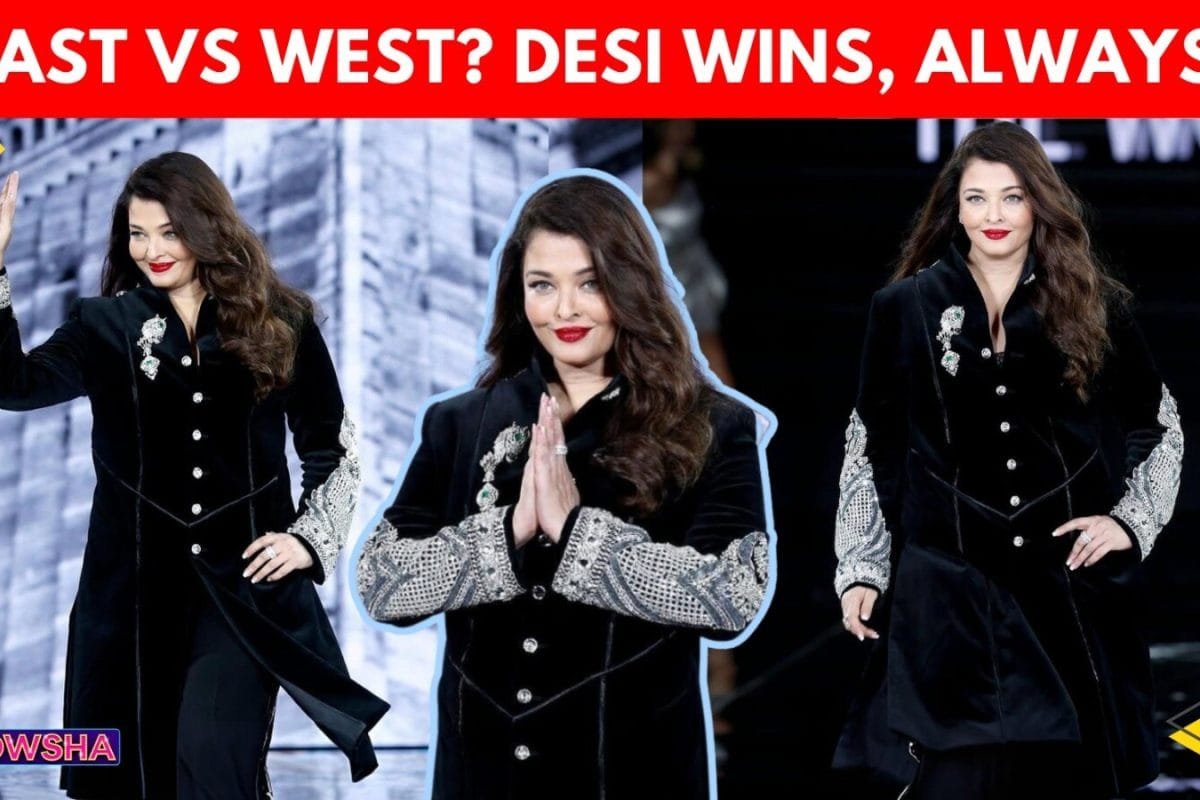 Aishwarya Rai Bachchan Bends The Rules, Steals The Show In Manish Malhotra Sherwani For LOreal;N18G