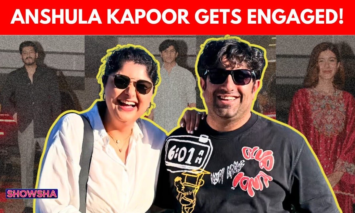 Anshula Kapoor Gets Engaged To Rohan Thakkar, Arjun, Sonam & Shanaya Join The Celebrations I WATCH