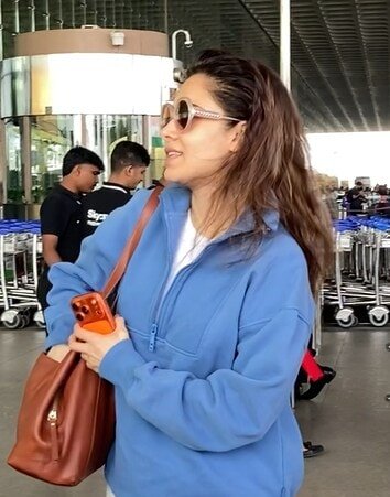 Airport looks on point! Nushrat Barucha jets off in style