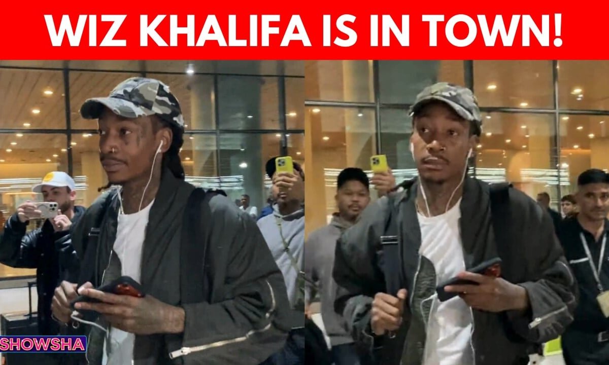 Wiz Khalifa Arrives In Mumbai With Signature Swag, Greets Paps Ahead Of Rolling Loud India | WATCH