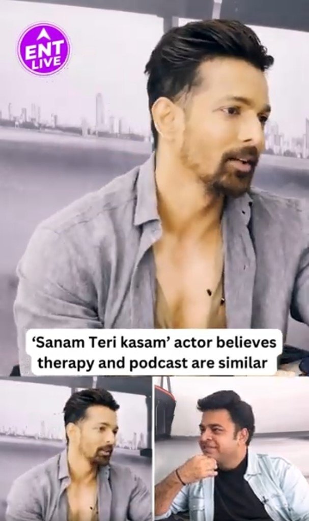 Harshvardhan Rane ने बताया की जिन्हे therepy की जरूरत होती है वह आज कल podcast करते है
