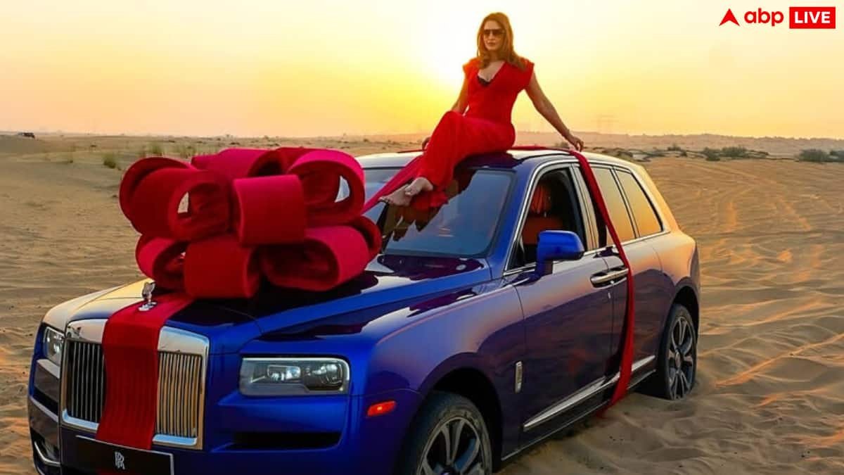 नरगिस फाखरी को पति ने बर्थडे पर गिफ्ट की करोड़ों की गाड़ी, कार पर बैठकर एक्ट्रेस ने दिए पोज