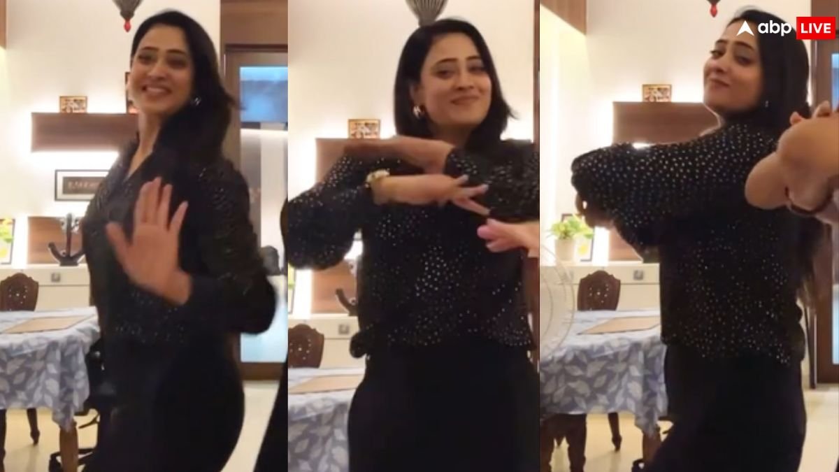 Shweta Tiwari Dance: श्वेता तिवारी ने ब्लैक ड्रेस पहन लगाए ठुमके, किलर डांस मूव्स ने लगा दी आग