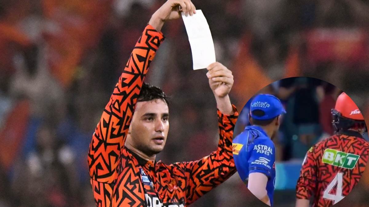 MI vs SRH: सूर्यकुमार यादव ने अभिषेक शर्मा की जेब में डाला हाथ, मैच के बीच क्या खोज रहे थे?
