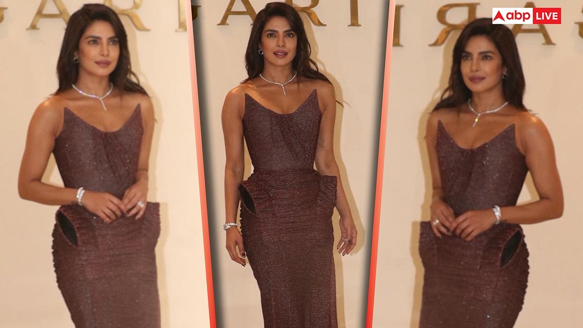 मुंबई के बुल्गारी इवेंट में मेटैलिक ड्रेस में खूब जचीं प्रियंका चोपड़ा, एक्ट्रेस के लुक पर दिल हारे फैंस