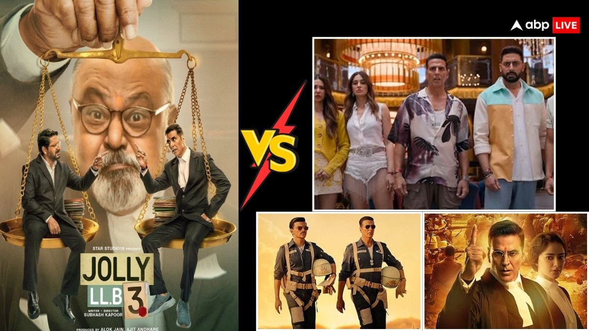 Box Office: जॉली एलएलबी 3 ने हाउसफुल 5 को दी मात, इस मामले में बनी अक्षय कुमार की सबसे बड़ी फिल्म!