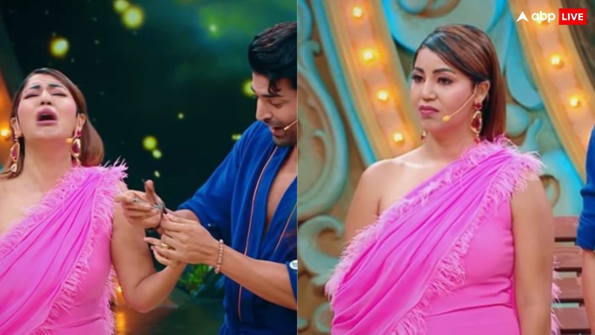 ‘जल्लाद पति मिला है..’, देबिना बनर्जी संग पति गुरमीत चौधरी ने कर दी ऐसी हरकत, नेशनल टीवी पर भड़कीं एक्ट्रेस