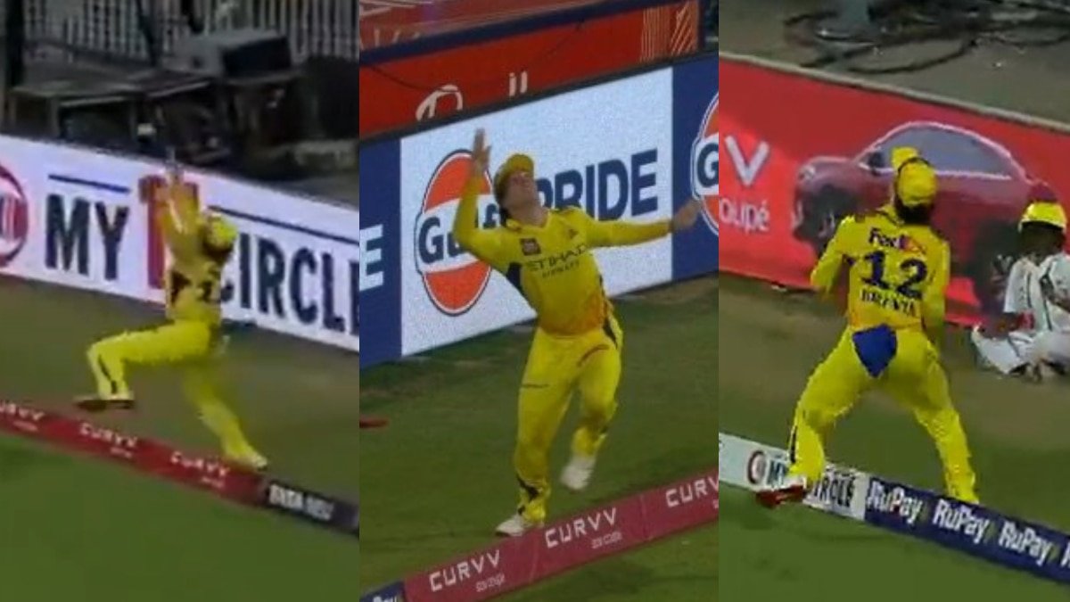 CSK vs PBKS: तीन बार हवा में छलांग लगाकर बॉउंड्री पर डेवाल्ड ब्रेविस ने पकड़ा हैरतअंगेज कैच, वीडियो वायरल