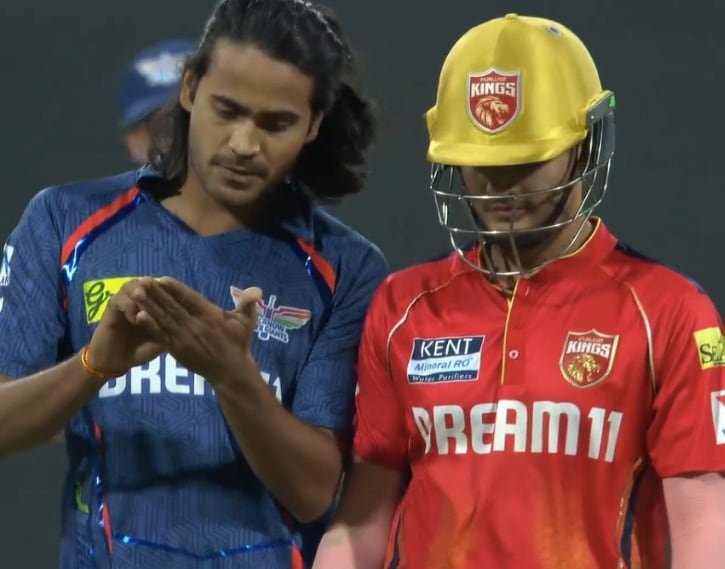 LSG Spinner Gives Fiery Send-Off After Dismissal, Faces Gavaskars Criticism