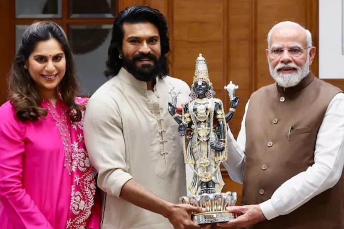 Ram Charan And Wife Upasana Kamineni Meet PM Narendra Modi, Laud His Vision For Sports