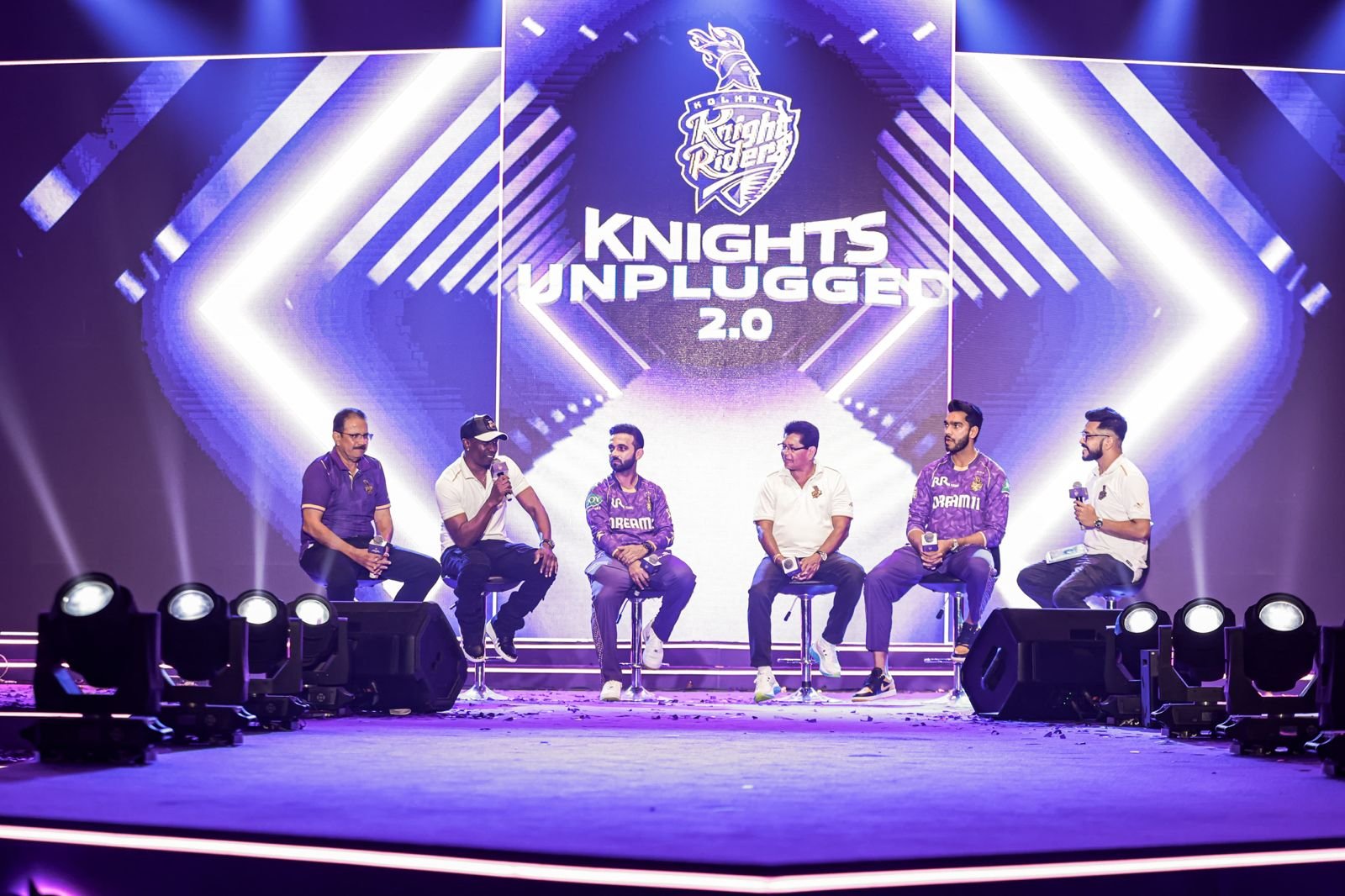 KKR Stars Assemble At The Knights Unplugged 2.0