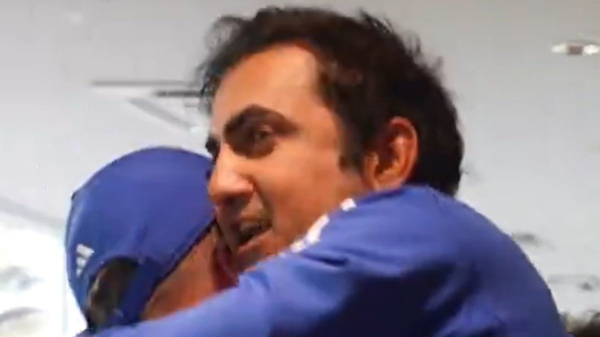 Watch: कुछ ऐसा था ओवल टेस्ट जीत पर Gautam Gambhir का पहला रिएक्शन, फुदक कर किसकी गोद में चिपके?