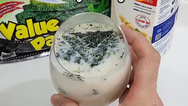 Viral: Food Vlogger Tries Seaweed Milk, Calls It 