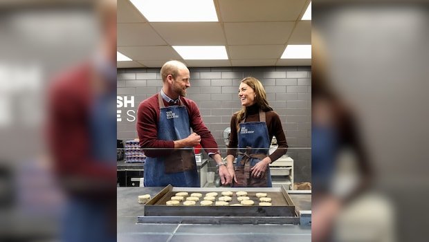 Prince William And Kate Middleton Make Welsh Cakes Together - See Pics