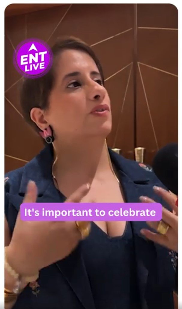 Guneet Monga advised women to support each other. Happy Womens Day