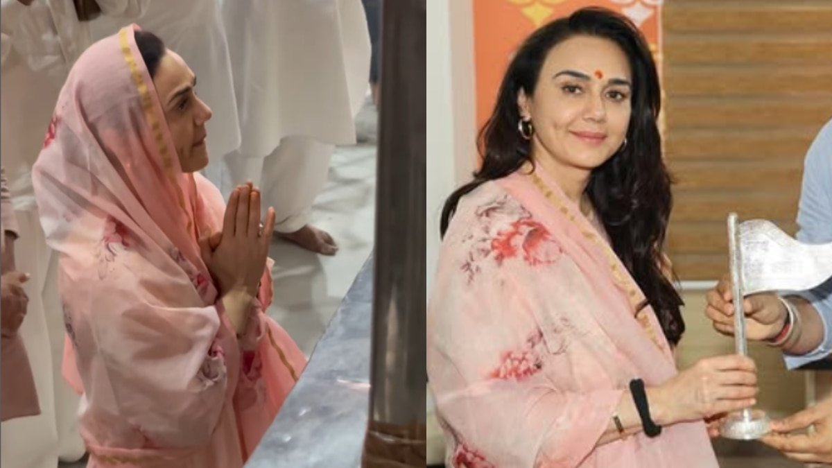 खाटू श्याम के दरबार में पहुंची प्रीति जिंटा, पंजाब की IPL में जीत के लिए की प्रार्थना