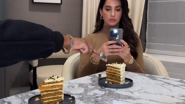 Watch: What Happens When You Try To Mess With Nora Fatehis Cake