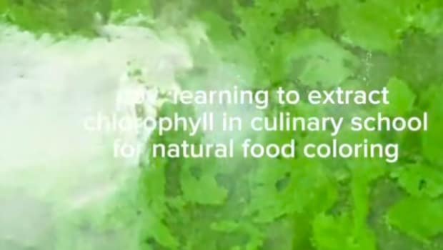 DIY Chlorophyll: This Video On Natural Food Colouring Has Everyones Attention