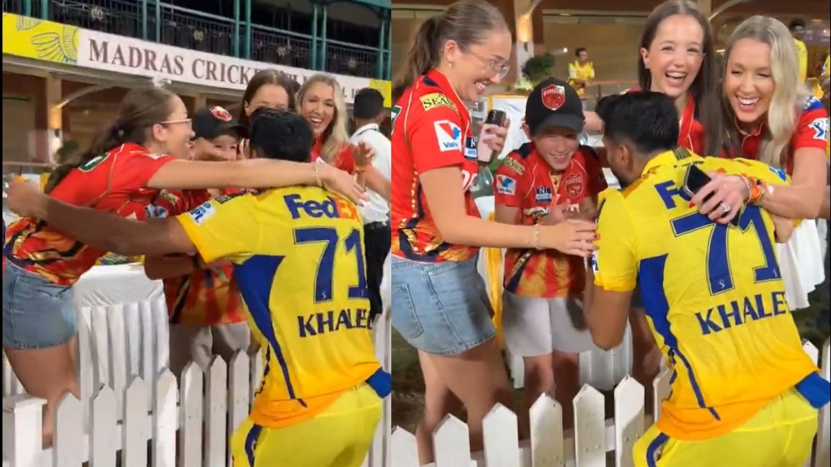 IPL 2025: खलील अहमद से मिलकर खुशी से झूम उठा रिकी पोंटिंग का परिवार, खास है इनके बीच रिश्ता; देखें वीडियो