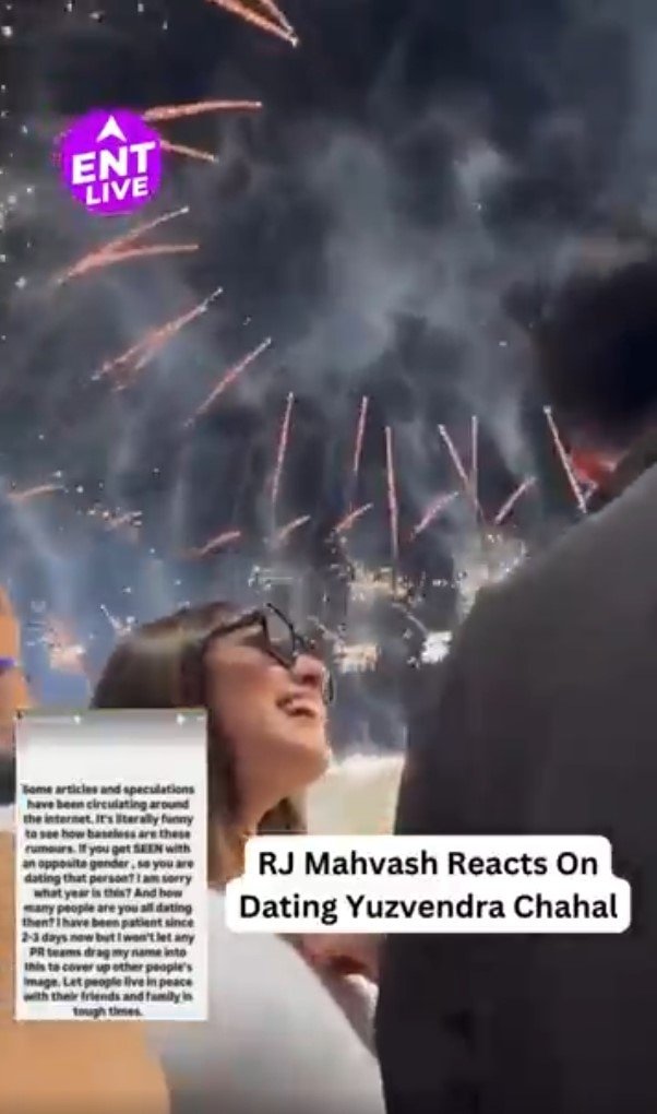 RJ Mahvash Finally Breaks Silence on Yuzvendra Chahal Dating Rumors