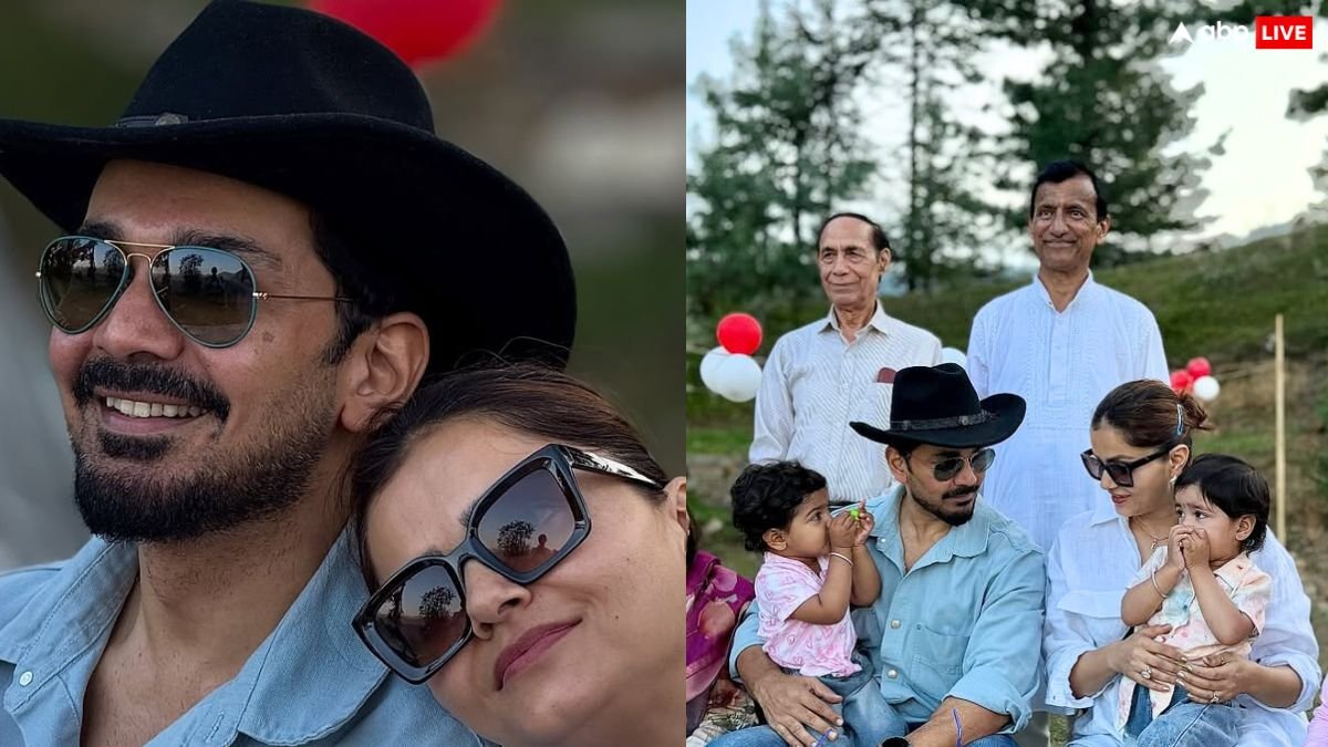 रुबीना दिलैक ने जुड़वा बेटियों के साथ खास अंदाज में मनाया पति अभिनव का बर्थडे, शेयर की फोटोज