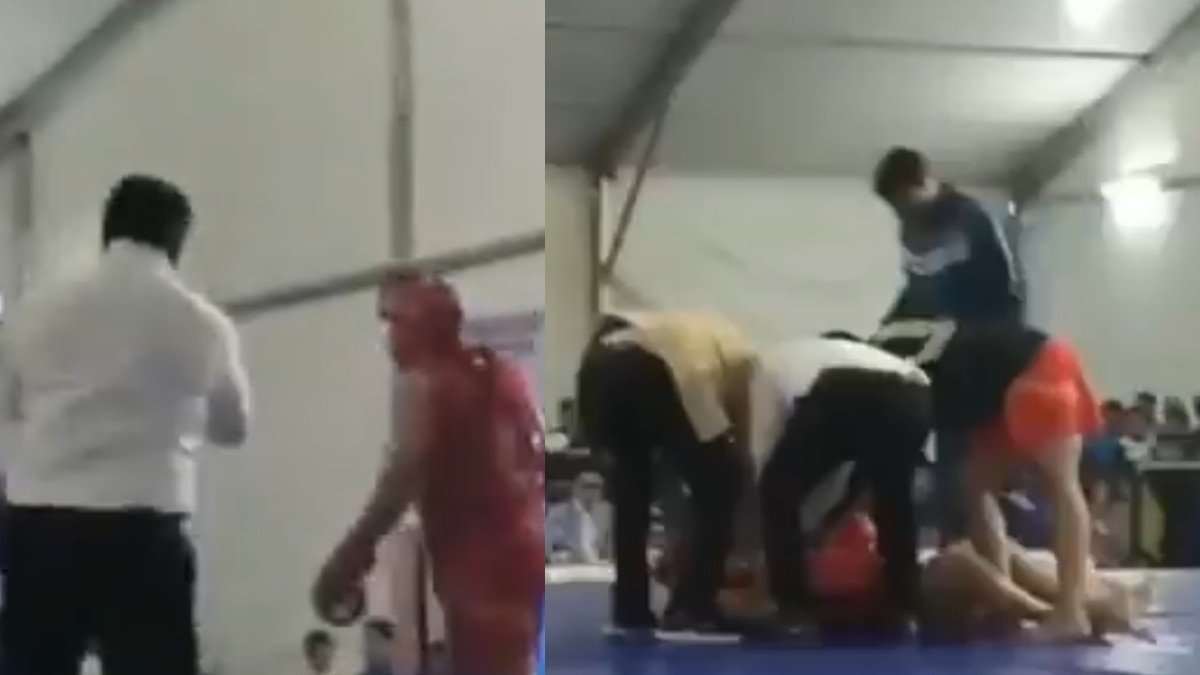 Watch: हट्टे कट्टे खिलाड़ी को आया हार्ट अटैक, मैच के दौरान ही तोड़ा दम; देखें रोंगटे खड़े कर देने वाला वीडियो