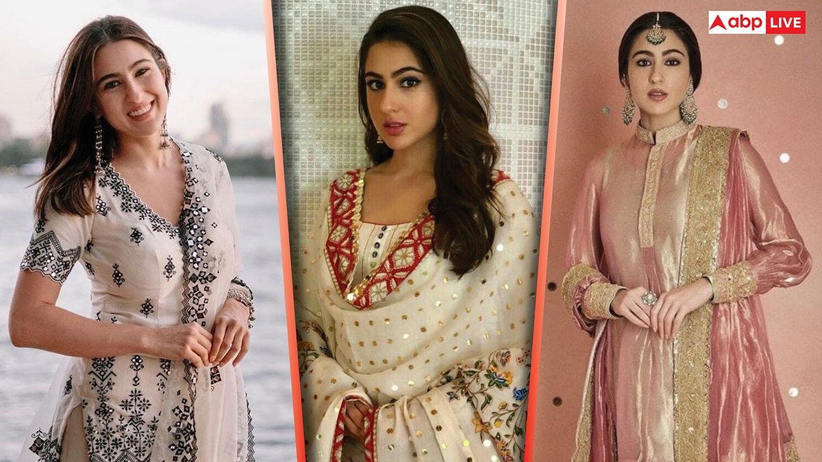 इस दिवाली ट्राय करें सारा अली खान के ये ट्रेंडी सूट डिजाइन, सबकी जुबान पर होगा आपका नाम