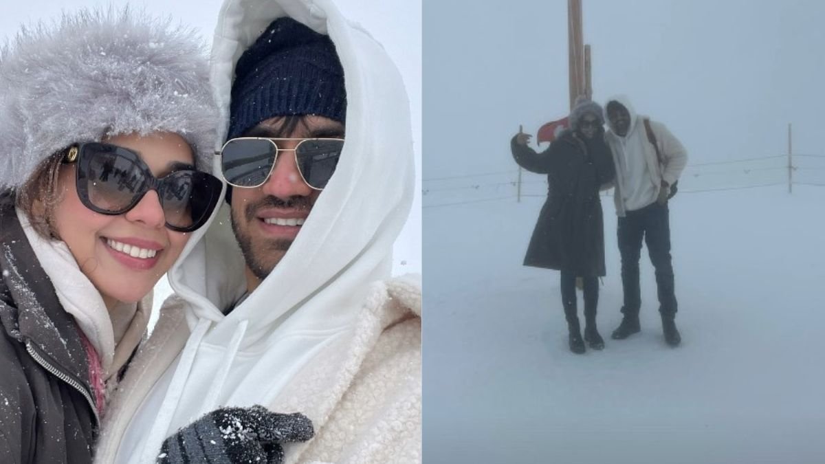 बर्फीली वादियों में अविनाश मिश्रा के साथ चिल करती दिखीं ईशा सिंह, वायरल हुई तस्वीरें