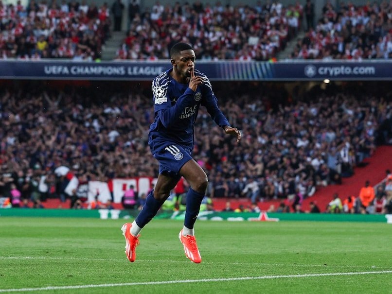 Ousmane Dembele Sinks Arsenal As PSG Seize Edge In Champions League Semi-Final