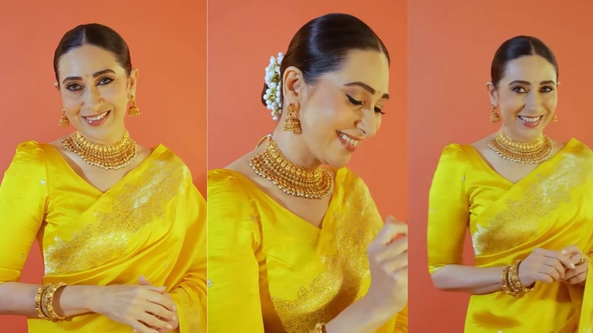 51 की करिश्मा कपूर का वीडियो देख फैंस बोले- आप 25 साल की लगती हैं, रॉयल अंदाज में लगीं हुस्न परी