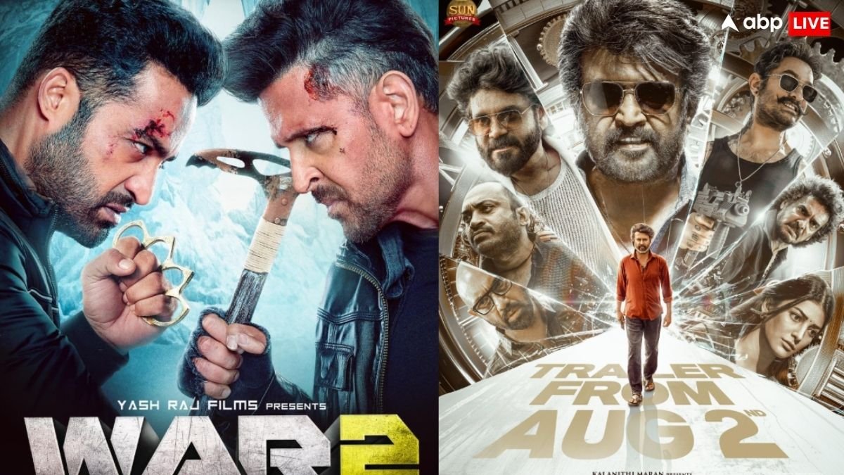 ‘वॉर 2’ और ‘कुली’ में से किसका एडवांस बुकिंग में पलड़ा रहा भारी? आंकड़े देख हैरान रह जाएंगे