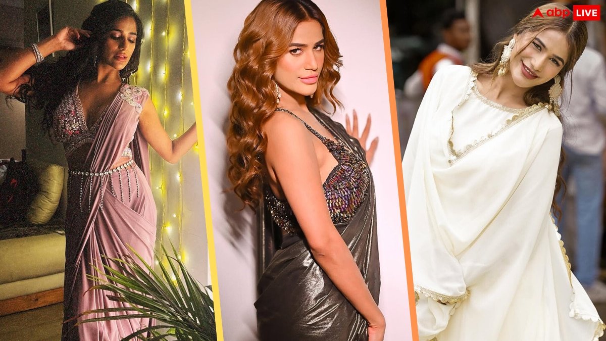 ग्लैमर क्वीन पूनम पांडे के बदले-बदले अंदाज, सूट-साड़ी में पहचानी नहीं जा रहीं एक्ट्रेस