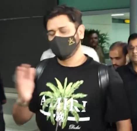 Dhoni Refuses To Talk About Indias CT Win, Gesture Towards Reporter Viral