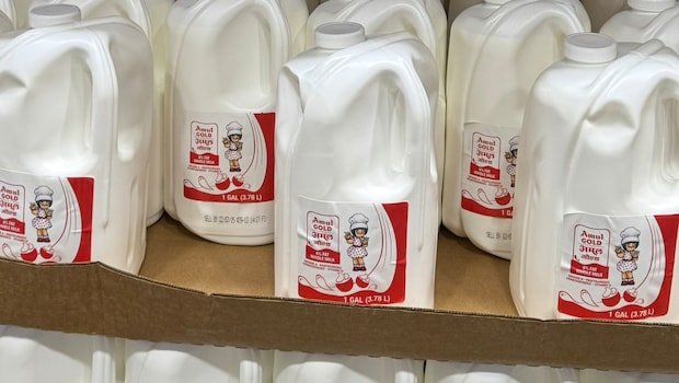Man Shares Photo Of Amul Milk Bottles In Texas Supersell, Post Goes Viral