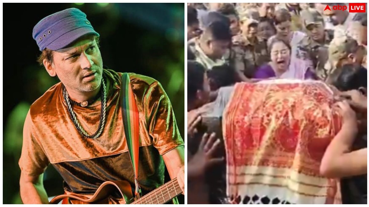 जुबीन गर्ग का पार्थिव शरीर देख पत्नी का रो-रोकर बुरा हाल, आखिरी बार देखने नम आंखों के साथ पहुंचे लाखों फैंस