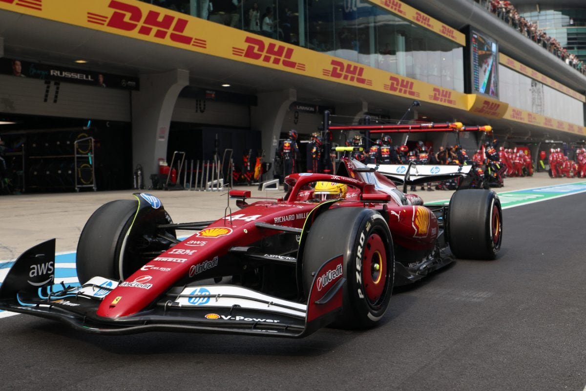The Car Was Terrible: Ferraris Lewis Hamilton Laments Set-Up Changes Made After Chinese GP Sprint