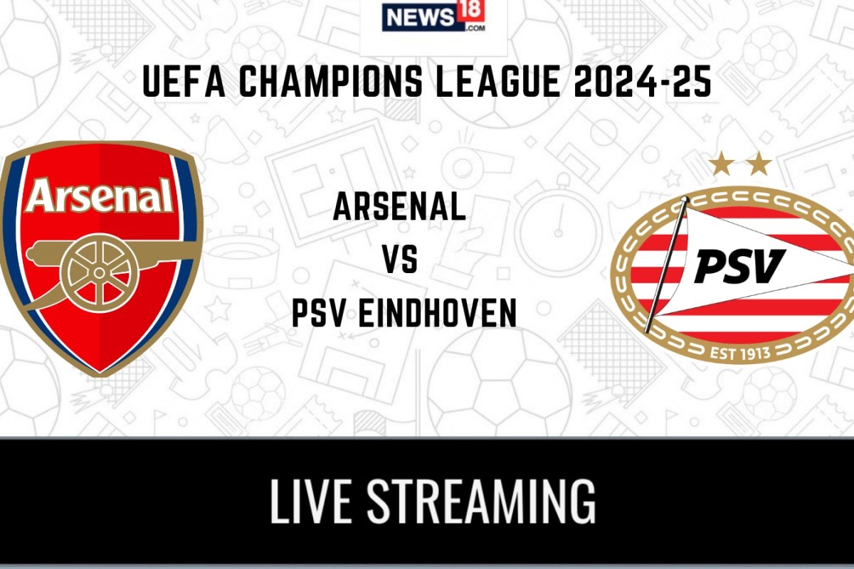Arsenal Vs PSV Eindhoven Football Live Streaming UCL 2024-25 RO16 Match: When And Where To Watch ARS vs PSV Coverage On TV And Online