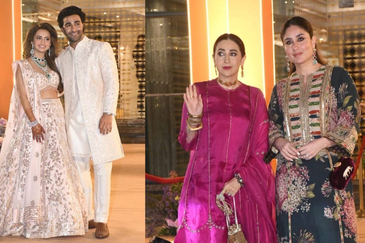 Kareena Kapoor Khan, Karisma Kapoor, Alia Bhatt At Aadar Jain-Alekha Advanis Mehendi Ceremony