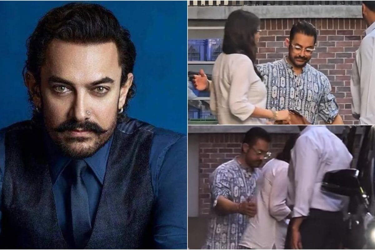 Aamir Khan Makes FIRST Appearance With GF Gauri Spratt After Confirming Their Relationship | Watch