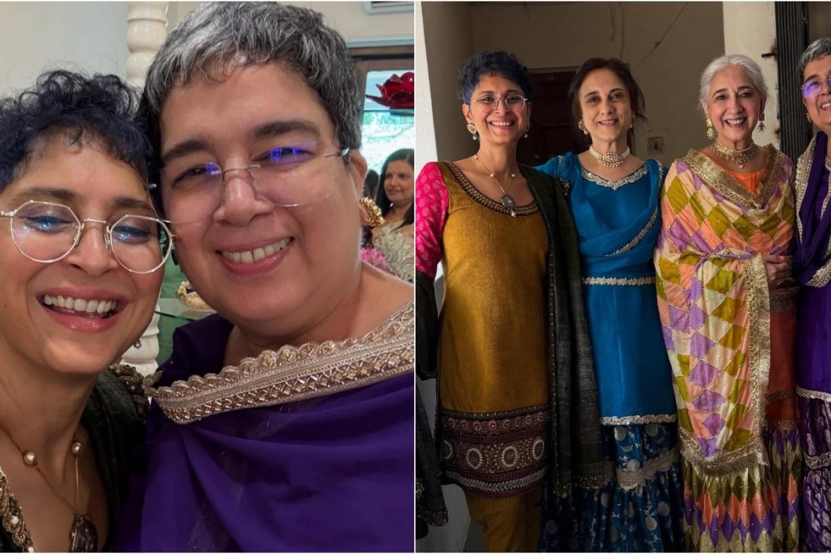 Aamir Khan’s Ex-Wives Kiran Rao, Reena Dutta Pose Together, Celebrate ‘Eid At Ammi’s’ | Inside PICS