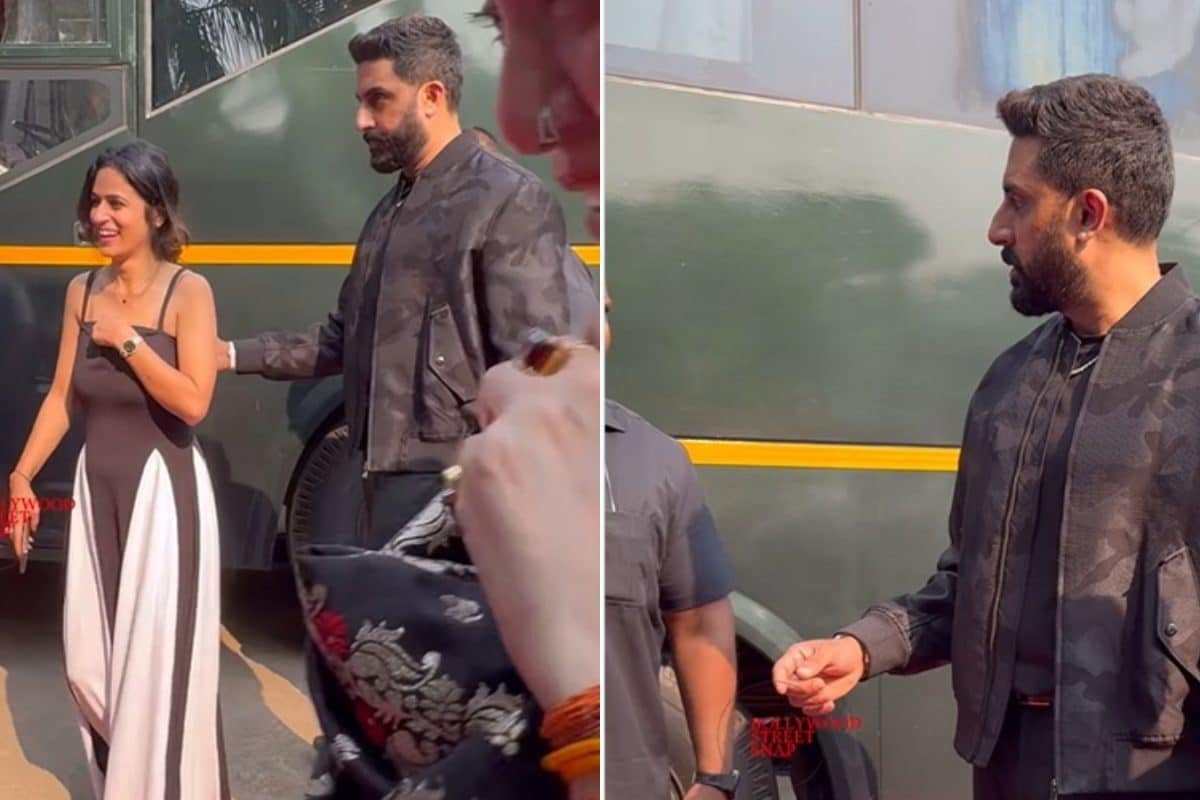 Abhishek Bachchan Schools Bodyguard For Saying Excuse Me To Woman On Indian Idol Sets: Kisko Bol Raha...