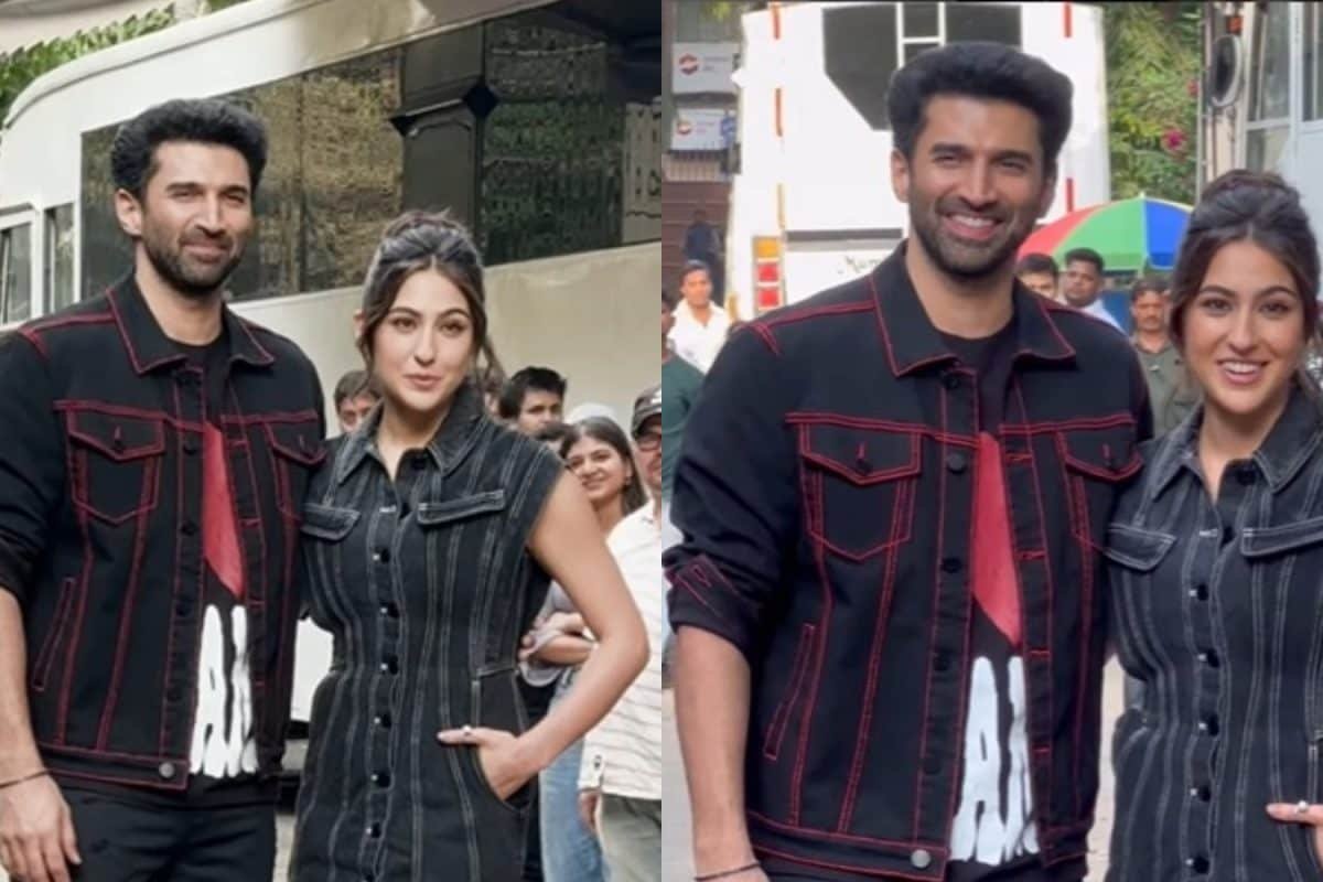 Sara Ali Khan, Aditya Roy Kapur Look Stylish, Get Papped At Hip Hop India Sets | Watch