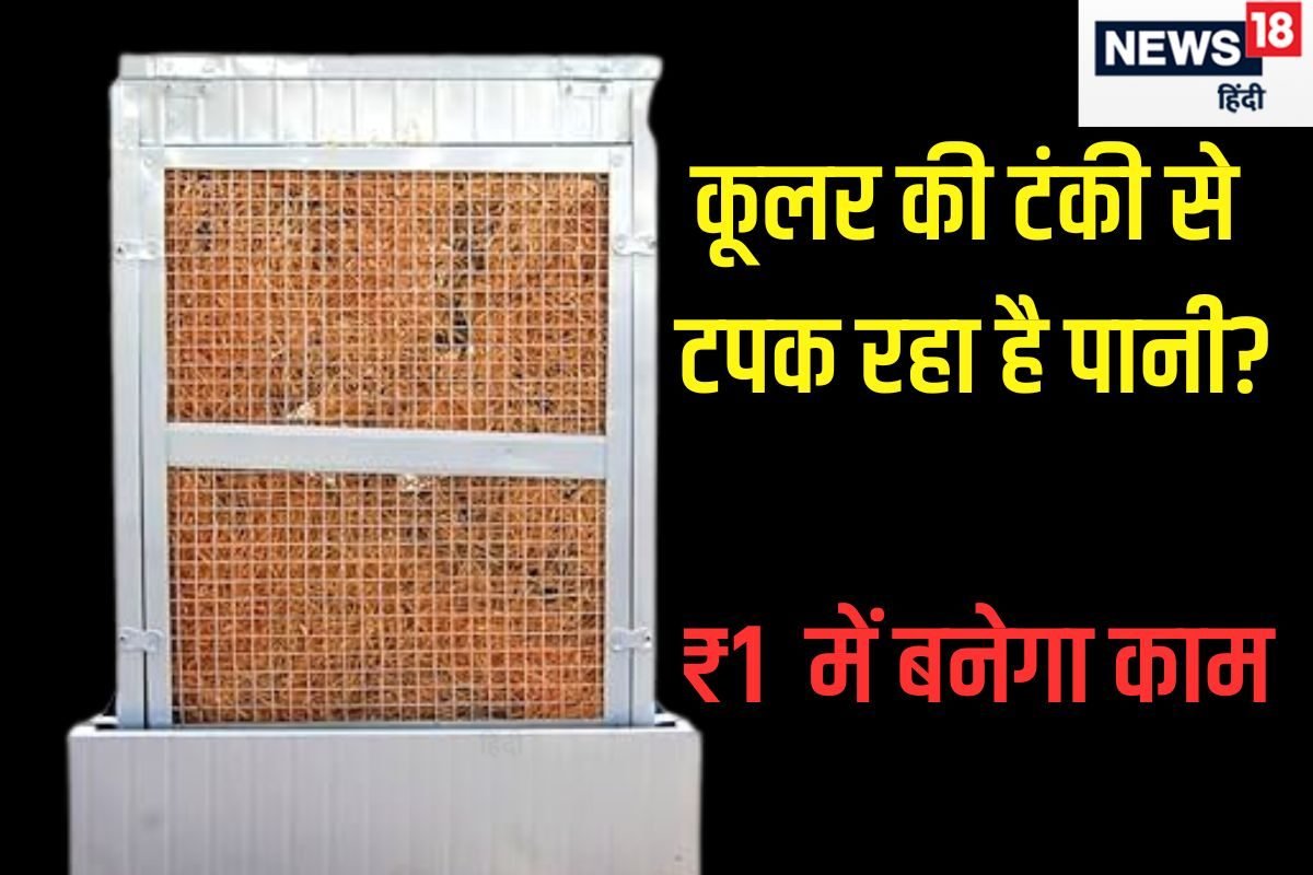 कूलर की टंकी से टपक रहा है पानी तो इस ₹1 की चीज से करें ठीक, नहीं होगा खर्च!
