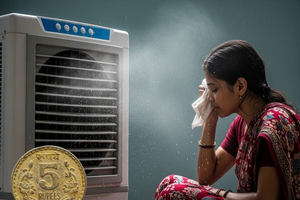 बारिश में कूलर की हवा देती है चिपचिपाहट? सिर्फ 5 रु की इस चीज से मिलेगी ठंडक!