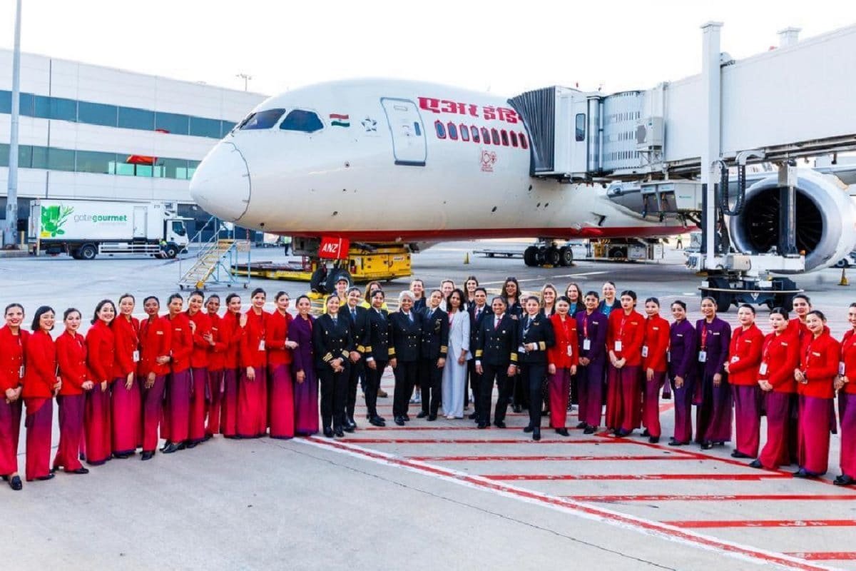 Air India Operates Multiple All-Women-Managed Flights On International Womens Day | Check Details