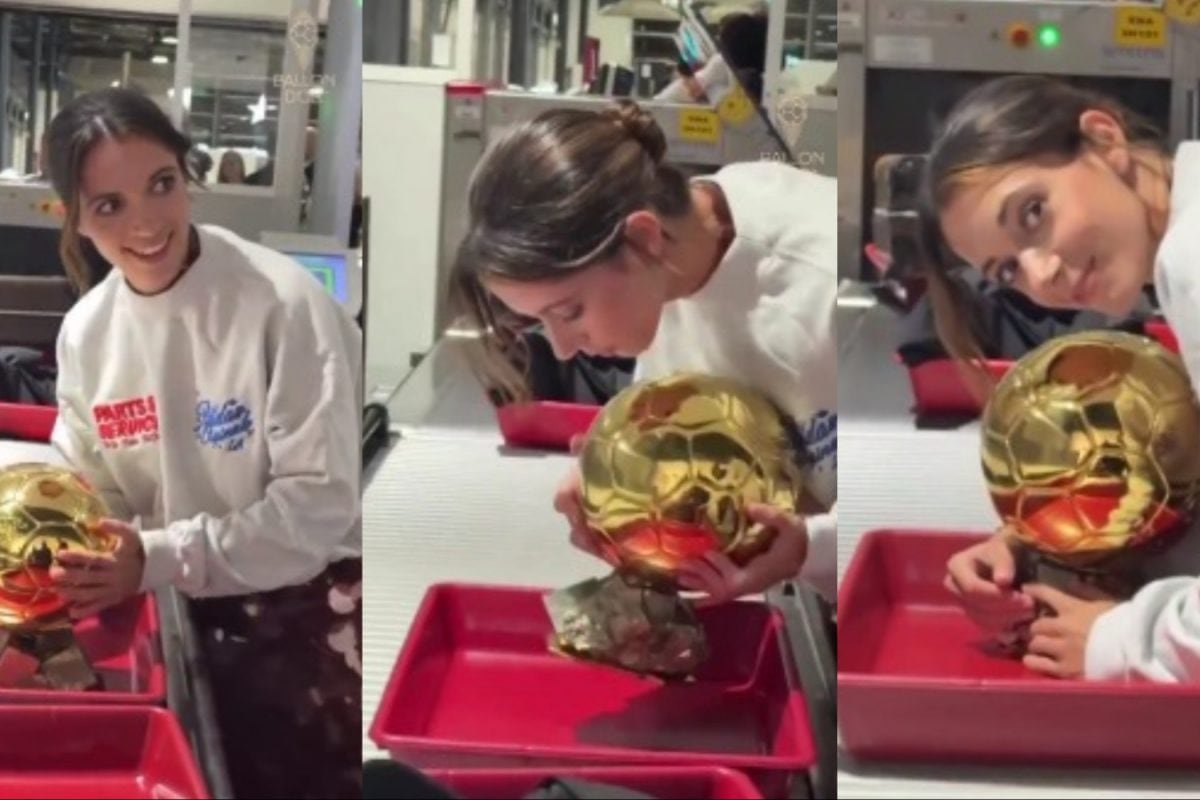 Aitana Bonmati Faces Hilarious Hiccup At Paris Airport After 2025 Ballon dOr Win | WATCH