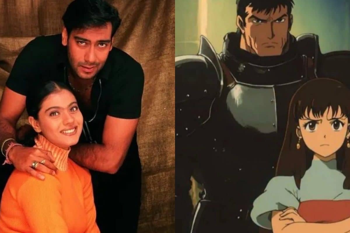 Ajay Devgn Wishes Kajol On 26th Anniversary With 90s Throwsupport Pic And Viral Anime Meme; Fans React