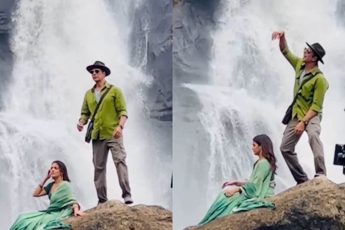 Akshay Kumar, Wamiqa Gabbi Romance By A Waterfall, Wrap Up Bhooth Bangla Shoot | Watch