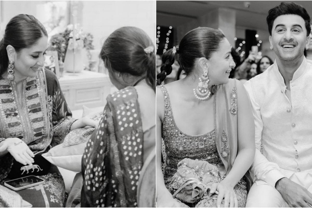 Alia Bhatt Gazes Lovingly At Ranbir Kapoor, Kareena Radiates Joy In UNSEEN PICS From Aadar-Alekha’s Mehendi