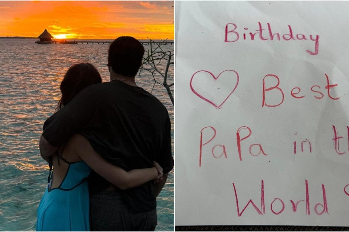 Alia Bhatt’s Birthday Post For Ranbir Kapoor Includes Raha’s Handwritten Card: ‘Best Papa In The World’